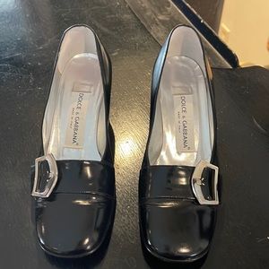 Vintage dolce & gabbana patent leather shoes